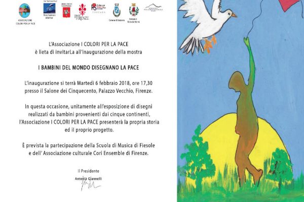 I bambini del mondo disegnano la pace