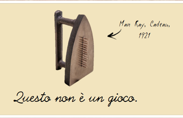 A cosa giocavano gli artisti delle avanguardie? A cura di Beniamino Sidoti