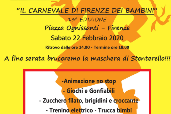 Il Carnevale di Firenze dei Bambini