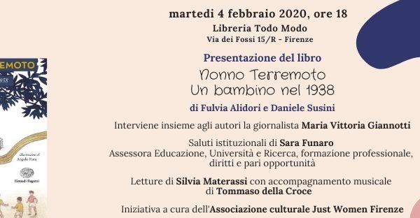 Nonno Terremoto. Un bambino nel 1938