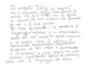 Elaborato progetto Libro in azione