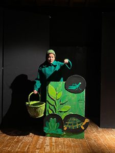 Foto spettacolo Cappuccetto cambia colore