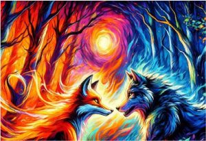 Foto spettacolo storie di lupi