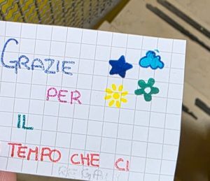 Biglietto di ringraziamento