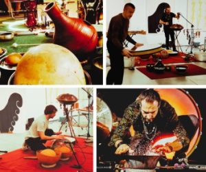 Locandina spettacolo concerto acquatico